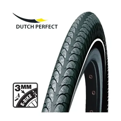 DUTCH PERFECT Buitenband e-tiger 28 x 1 5/8 x 1 3/8" / 37-622 -