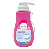 Veet Ontharingscreme gevoelige huid pomp 400 Milliliter - thumbnail