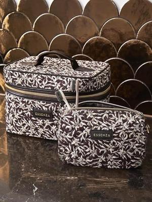 Essenza Essenza Megan Juliette Make-up Bag L: 20 - W: 8 - H: 11 Almost black