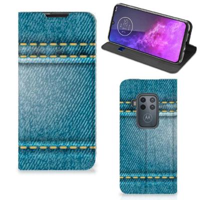 Motorola One Zoom Hippe | Standcase | Jeans
