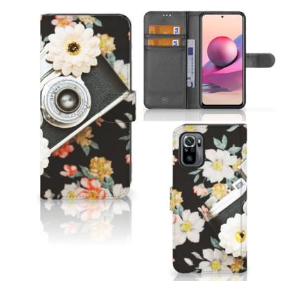 Xiaomi Redmi Note 10S | 10 4G | Poco M5s | Telefoonhoesje met foto | Vintage Camera | Portemonnee hoesje Xiaomi Redmi Note 10S | 10 4G | Poco M5s | Telefoonhoesje met foto | Vintage Camera | Portemonnee hoesje