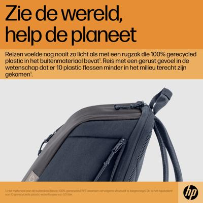 HP Travel Laptoprugzak Geschikt voor max. (laptop): 39,6 cm (15,6) Grijs HP Travel Laptoprugzak Geschikt voor max. (laptop): 39,6 cm (15,6) Grijs