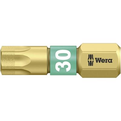 Wera 867/1 BDC TX30X25 05 066108 001 Torx-bit T 30 Gereedschapsstaal Gelegeerd, Met diamant bedekt D 6.3 1 stuk(s)