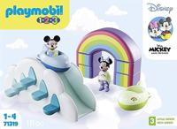 Playmobil junior mickey mouse wolkenhuis - 71319 - thumbnail