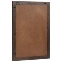 VidaXL Badkamer spiegel wandgemonteerd bruin 70 x 50 x 2,5 cm - thumbnail