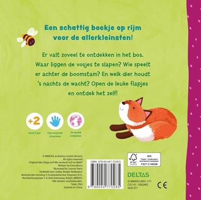Zoek je mee? In het bos (Kartonboek)