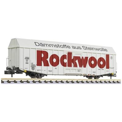 Liliput L265814 N grote goederenwagon Hbbks Rockwool van de DB Liliput L265814 N grote goederenwagon Hbbks Rockwool van de DB