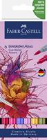 Faber Castell Duo aquarelmarker Goldfaber - etui 6 stuks Flowers - thumbnail