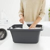 Rotho flowers wasmand 25l antraciet - thumbnail