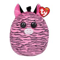 TY Squish A Boo Knuffelkussen Zebra Zoey 23 cm - thumbnail