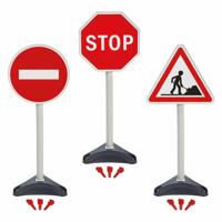 Ecoiffier 3 verkeersborden - thumbnail