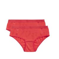 2-pak meisjes Hipsters Organic 31985 - Meisjes onderbroek Biologisch katoen - 104 - Rood - 104 - 104 - 104 - 104 - 104 - 104 - 104 - 104 - - thumbnail