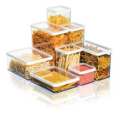 Rotho Loft Bewaardoos vierkant 1,5L wit - thumbnail