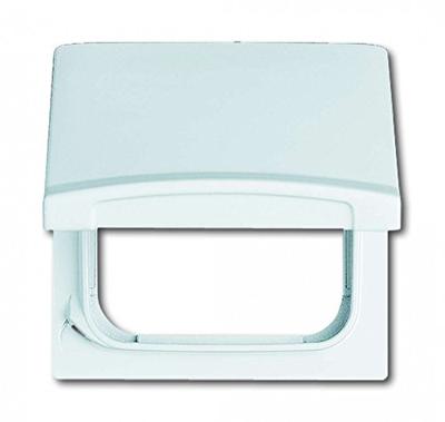 Busch-Jaeger 2CKA001710A2272 Afdekking Allweather 44 (IP44) Parel-wit, Crème-wit 1 stuk(s) Busch-Jaeger 2CKA001710A2272 Afdekking Allweather 44 (IP44) Parel-wit, Crème-wit 1 stuk(s)
