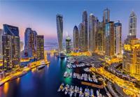 Clementoni high quality collection puzzel + poster dubai 1000 stukjes - thumbnail