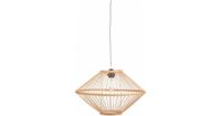 Ufo hanglamp bamboe naturel Ø45cm H28cm - thumbnail