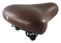 Selle Comfort comfort zadel city foam budget donkerbruin, inclusief strop (werkplaatsverpakking) - thumbnail