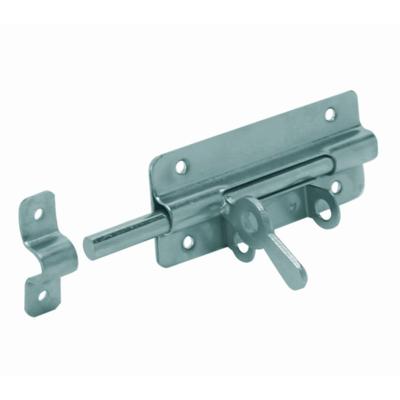 GB hangslotgrendel 100mm verzinkt etiket | 1 stuk - 17274435