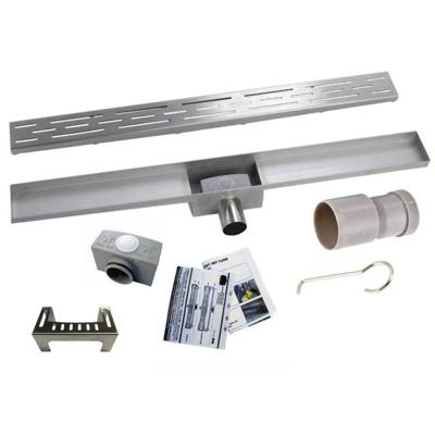 Wiesbaden Eco RVS douchegoot 80 cm