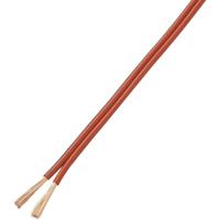 TRU COMPONENTS 1572357 Draad LiY-Z 2 x 2 mm² Rood, Zwart 10 m - thumbnail