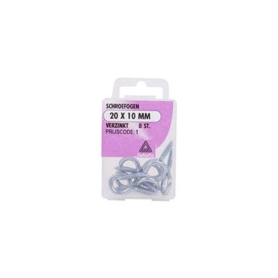 Schroefoog 20x10mm verz 8st Deltafix - Deltafix Schroefoog 20x10mm verz 8st Deltafix - Deltafix