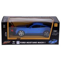 Radiografisch Bestuurbare Auto Ford 1:24 Mustang Mach 1 Bla - thumbnail