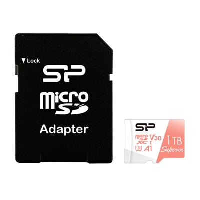 Geheugenkaart Micro SDXC Silicon Power MicroSDXC 1TB Clase 10 V30 A1 1 TB