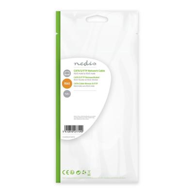 CAT6 S/FTP-Netwerkkabel | RJ45 Male - RJ45 Male | 1,0 m | Groen