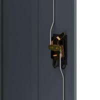 Archiefkast 90x40x140 cm staal antracietkleurig - thumbnail