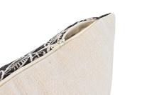 Kussen Home ESPRIT Wit Zwart Bedrukt 45 x 15 x 45 cm - thumbnail