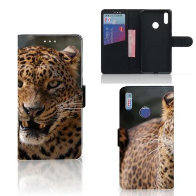 Huawei Y7 (2019) | Telefoonhoesje | Met pasjeshouder | Luipaard Huawei Y7 (2019) | Telefoonhoesje | Met pasjeshouder | Luipaard