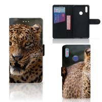 Huawei Y7 (2019) | Telefoonhoesje | Met pasjeshouder | Luipaard - thumbnail