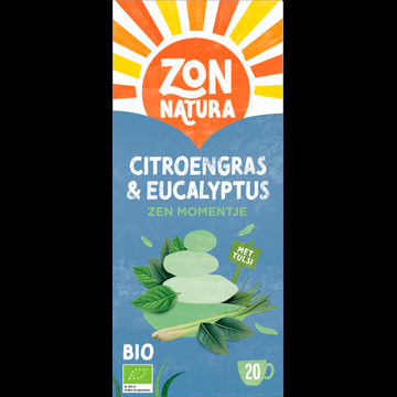 Zonnatura Bio Citroengras & Eucalyptus Zen Momentje met Tulsi 20 Stuks bij Jumbo