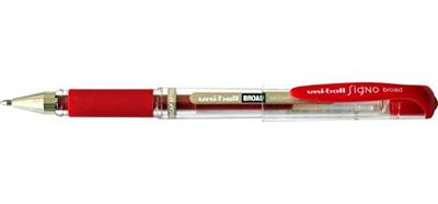 Boligrafo de tinta líquida Uni-Ball Signo Broad UM-153 W Rood 0,6 mm (12 Onderdelen)