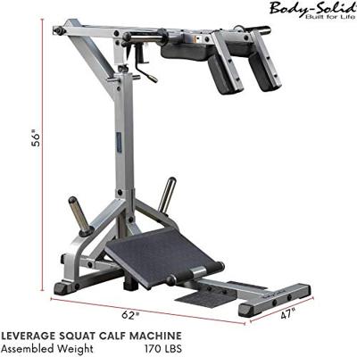 Body-Solid Leverage Squat Calf Machine GSCL360 Body-Solid Leverage Squat Calf Machine GSCL360