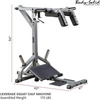 Body-Solid Leverage Squat Calf Machine GSCL360 - thumbnail