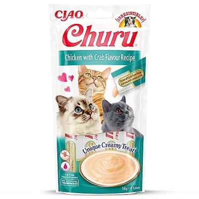 INABA Churu Chicken with Crab Recipe - Kattensnoepje - 4x14 g