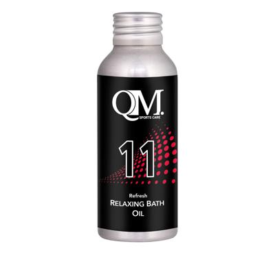 Qm sports care sportscare 11 fles relaxing bath oil 100ml