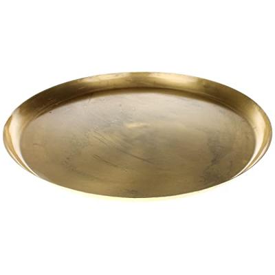 Onderbord Luca L oud goud metaal
