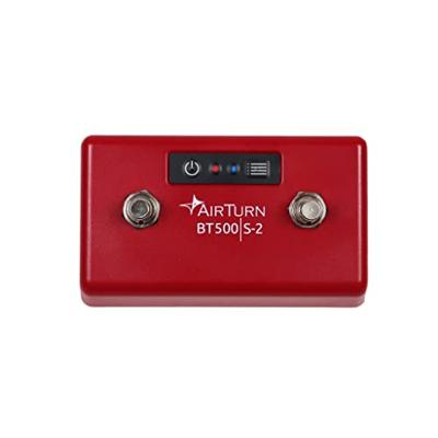 AirTurn BT500|S-2 draadloze 2-knops footswitch - thumbnail