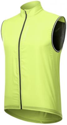 Protective fietsvest P Ride heren polyester/elastaan lime Protective fietsvest P Ride heren polyester/elastaan lime