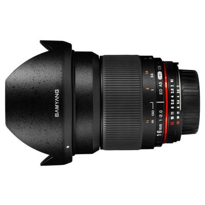Samyang 16mm T2.2 ED AS UMC CS Sony A lens zwart