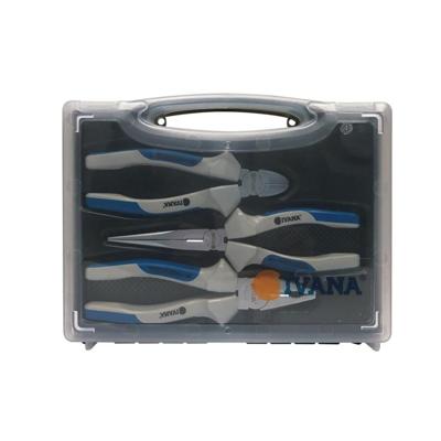 Ivana tangenset 3-delig - combinatie/telefoon/ en zijsnijtang - in koffer
