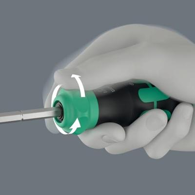 Wera Kraftform Kompakt 25 RA-R Bitschroevendraaier 1/4