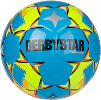 Derbystar Beach Soccer Blauw geel oranje 1066 - thumbnail