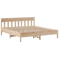 Bedframe zonder matras massief grenenhout 180x200 cm - thumbnail