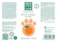 Eau de Cologne Menforsan Hond Perzik 125 ml - thumbnail