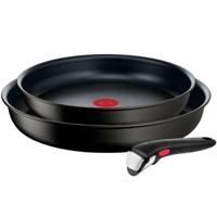 Pannenset Tefal INGENIO UNLIMITED Zwart - thumbnail
