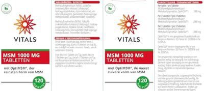 MSM 1000 mg - thumbnail
