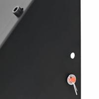 VidaXL Kogelvanger zwart 31 x 23 x 31,5 cm staal - thumbnail